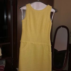 Yellow Calvin Klein dress